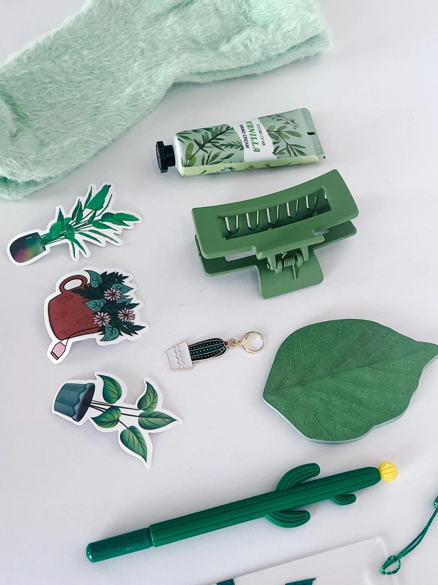 Plant Lover Gift Kit – Tumbler, Socks & Cute Greenery-Inspired Self Care Kit and Accessories