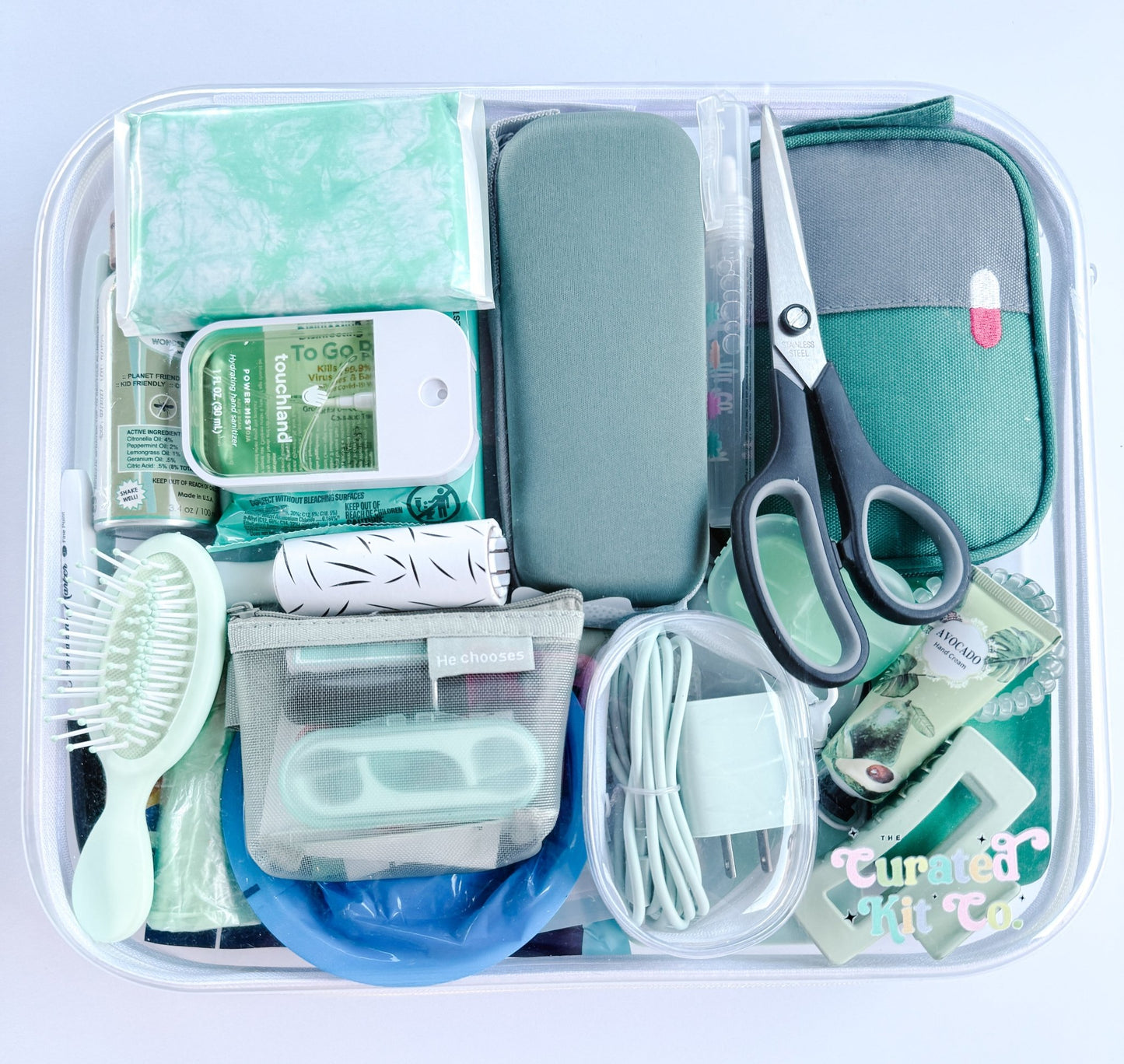 Total Lifestyle Travel Essentials Kit – All-in-One Emergency & Convenience Pack for Road Trips, Campers, Boats & Travel Trailers - Curated Kit Co