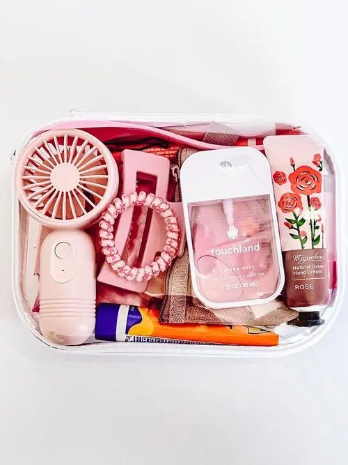 Deluxe Purse Pouch – Stylish & Compact Emergency Kit for Women - Curated Kit Co