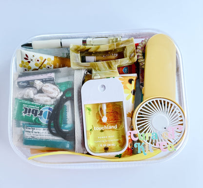 Deluxe Purse Pouch – Stylish & Compact Emergency Kit for Women - Curated Kit Co