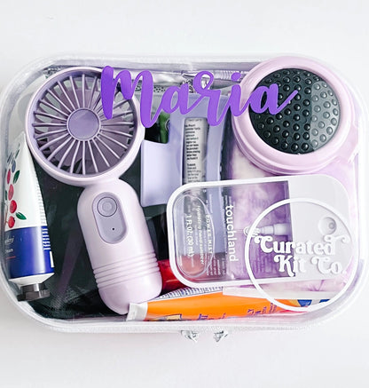 Deluxe Purse Pouch – Stylish & Compact Emergency Kit for Women - Curated Kit Co