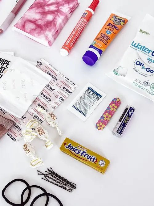 Deluxe Purse Pouch – Stylish & Compact Emergency Kit for Women - Curated Kit Co