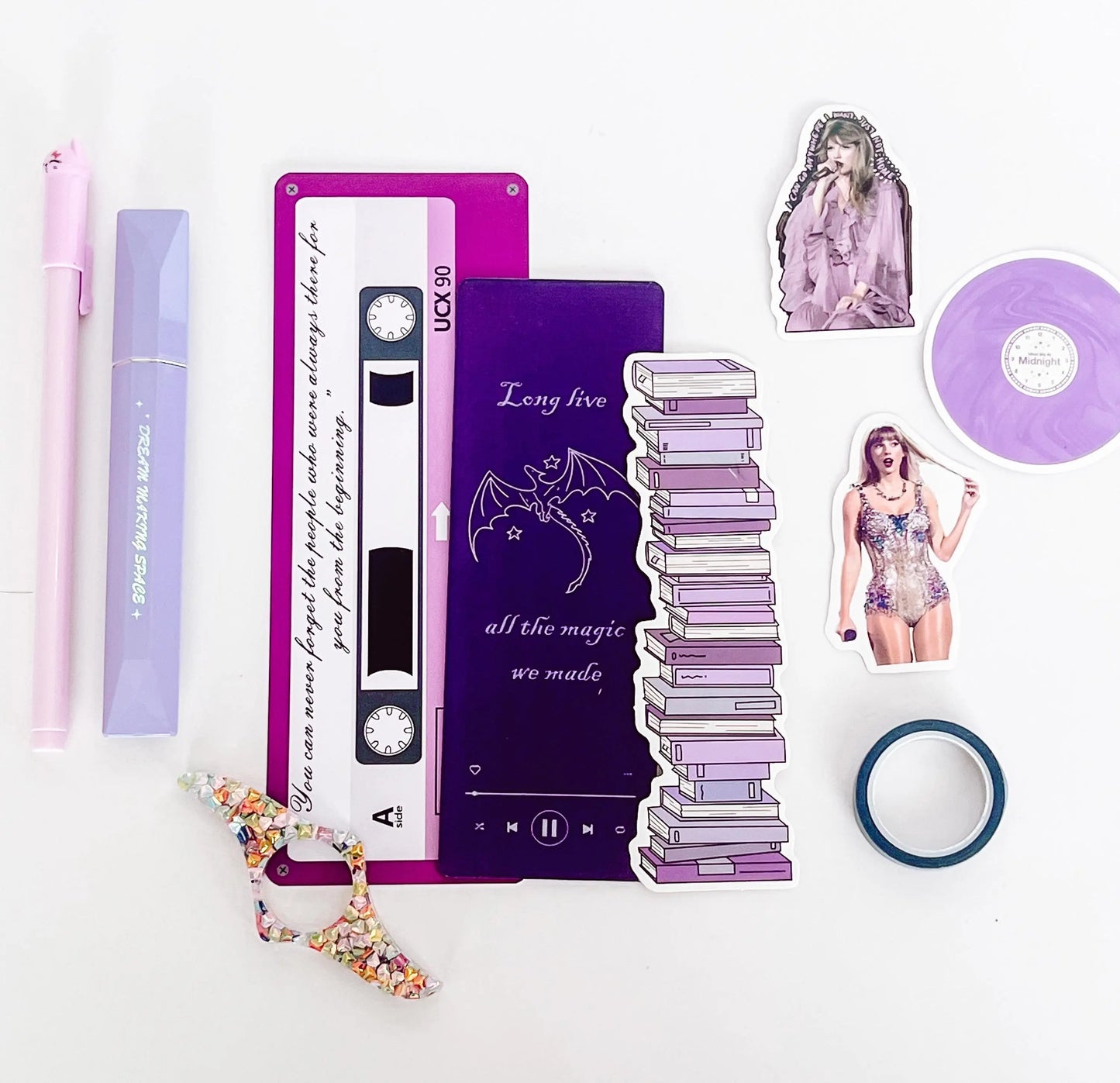 Swiftie Era Book Annotation Kit – Taylor Swift-Inspired Surprise Bookish Gift Bag