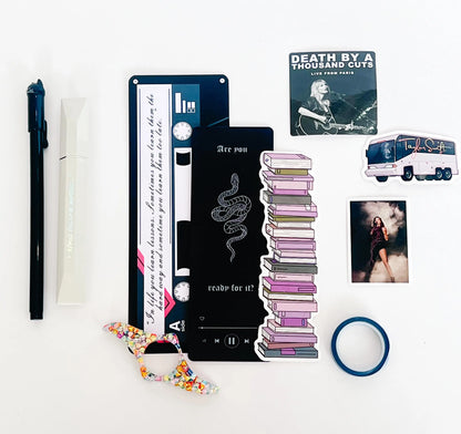 Swiftie Era Book Annotation Kit – Taylor Swift-Inspired Surprise Bookish Gift Bag