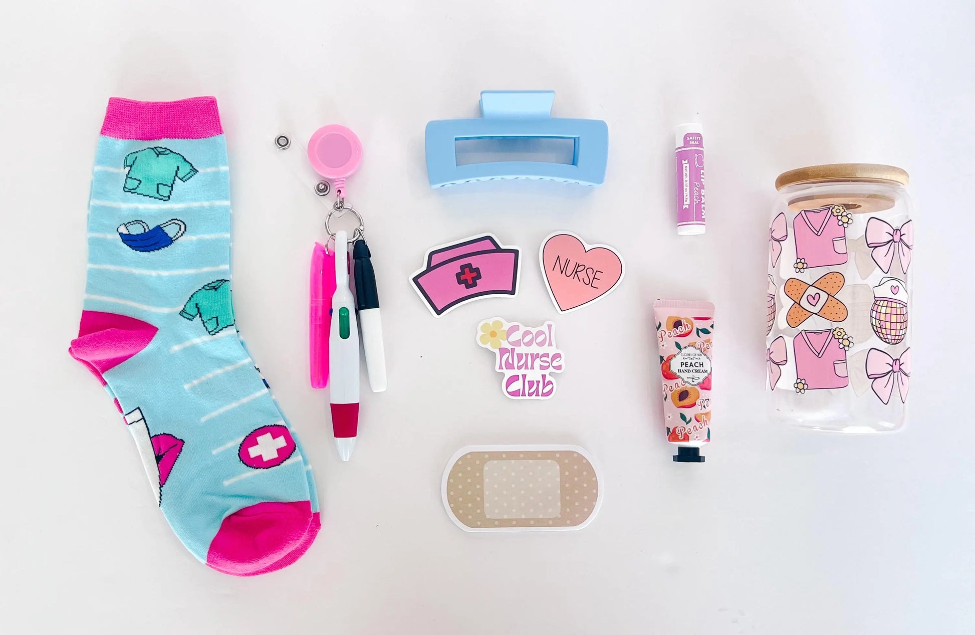 Nurse Appreciation Gift Kit – Tumbler, Socks & Essentials for All Nurses