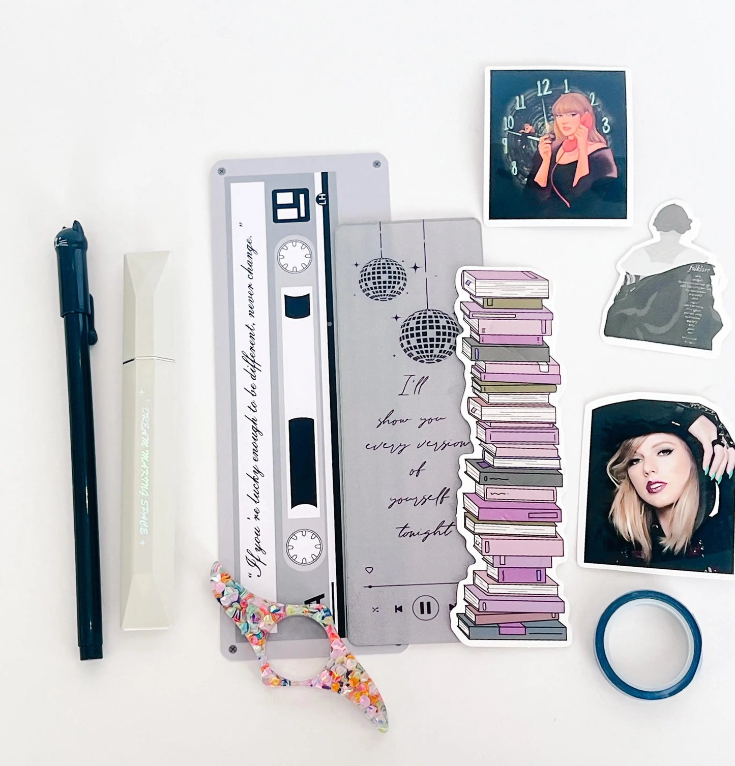 Swiftie Era Book Annotation Kit – Taylor Swift-Inspired Surprise Bookish Gift Bag