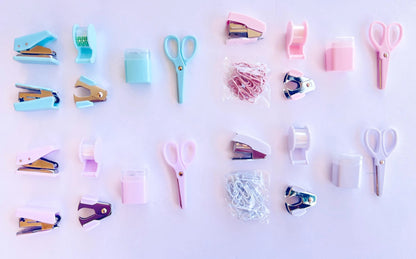 Mini Office Supply Kit – Compact School & Desk Essentials Set