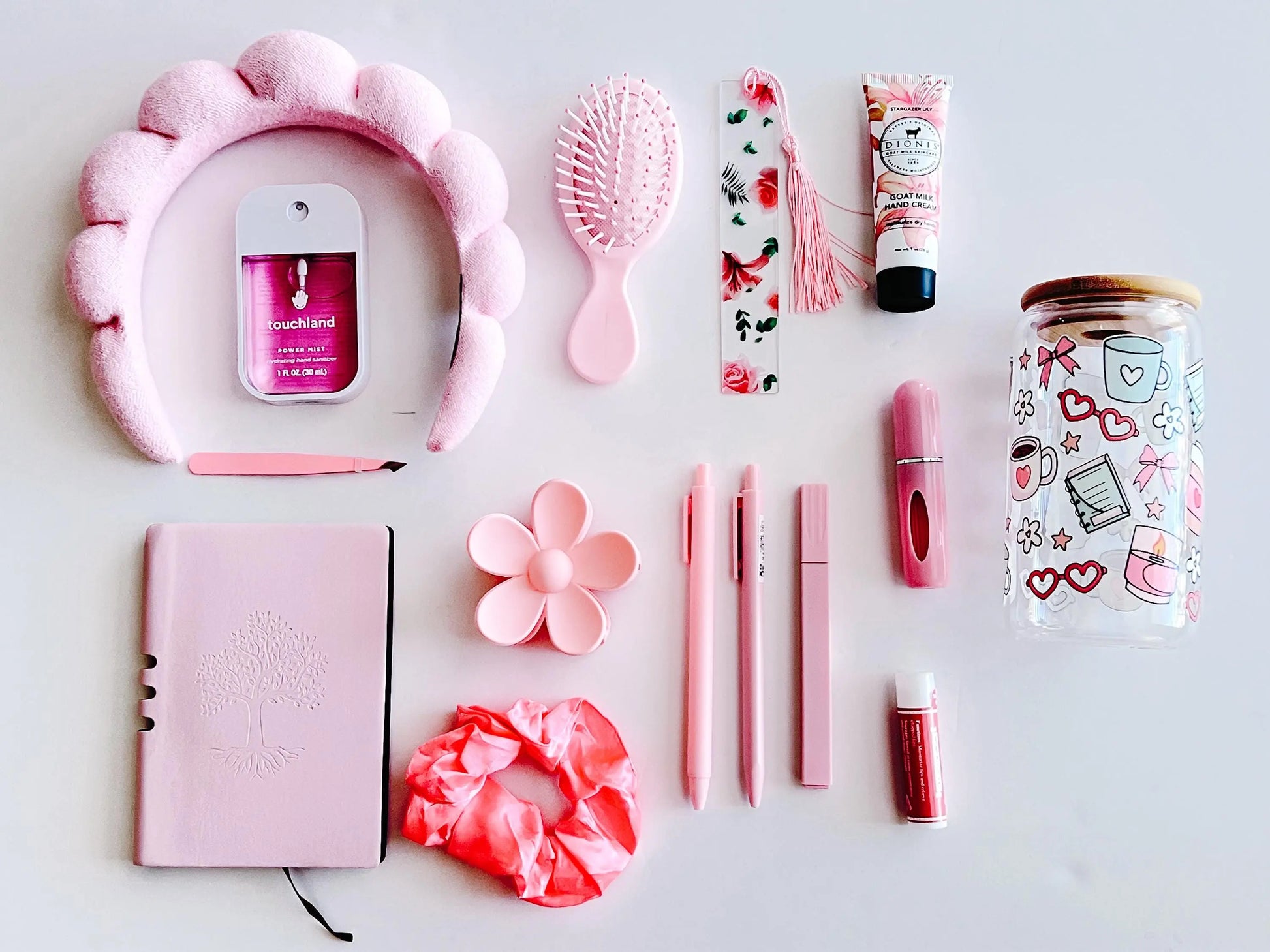 Deluxe Gift Kit – Aesthetic Stationery & Beauty and Self Care Gift Set with Tumbler