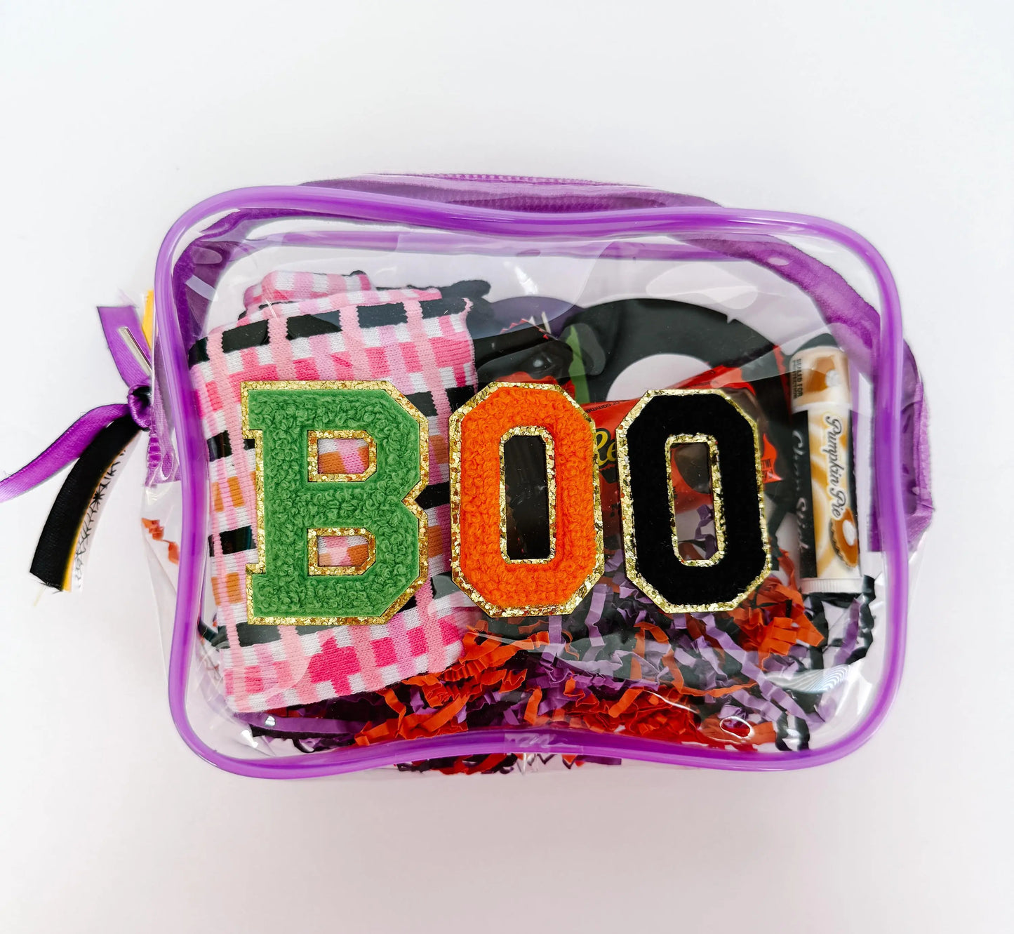 Stuffed Halloween BOO Bags, Boo Baskets, Halloween bags, Halloween gift, Halloween socks, Halloween lovers gift