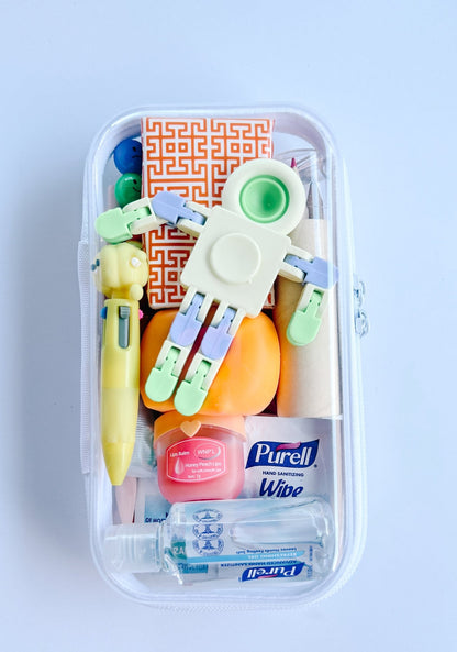 Kids Travel Kit – The Kid Kit for Entertainment & Mess-Free Fun On the Go - Curated Kit Co