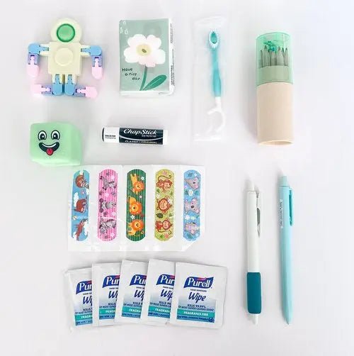 Kids Travel Kit – The Kid Kit for Entertainment & Mess-Free Fun On the Go - Curated Kit Co