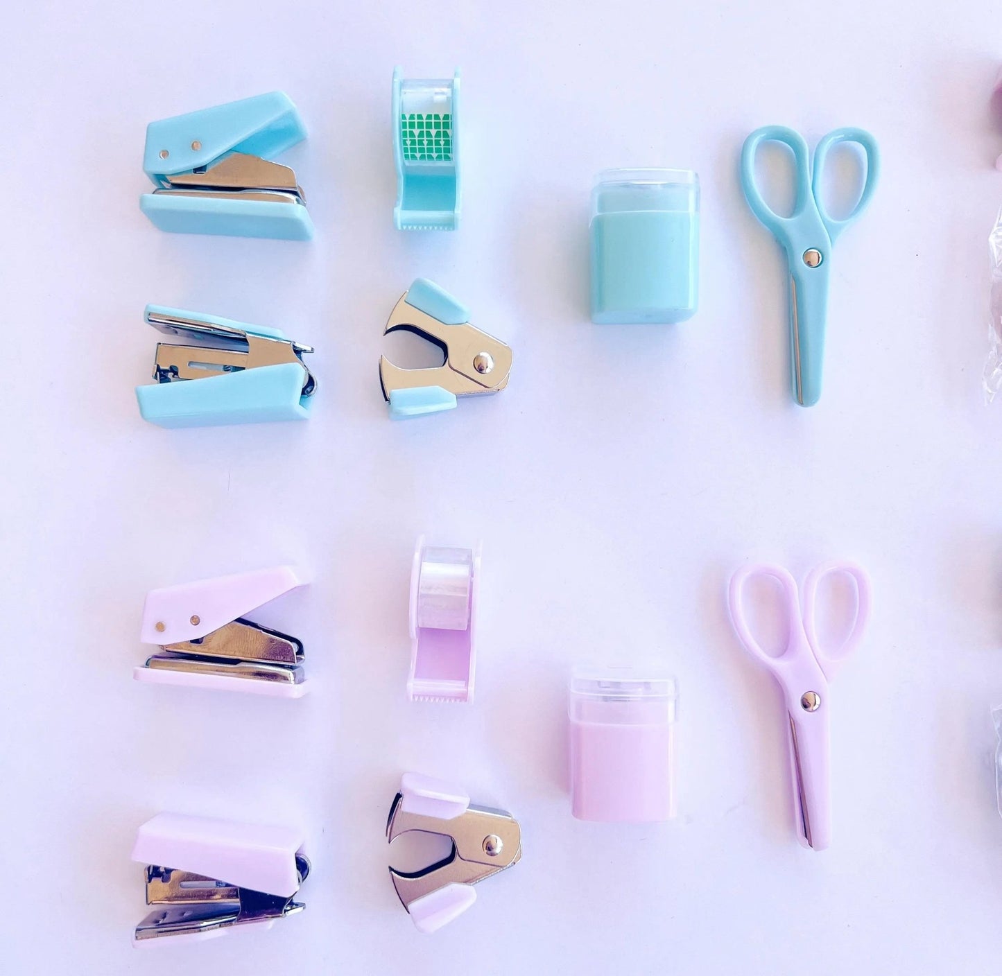 Mini Office Supply Kit – Compact School & Desk Essentials Set - Curated Kit Co