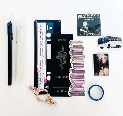 Music Lover Reading Kit – Book Annotation &amp; Stationery Set for Pop Culture Fans - Curated Kit Co