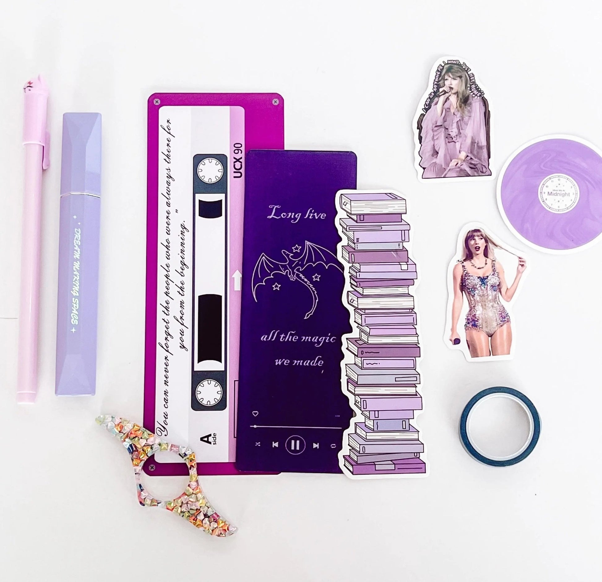 Music Lover Reading Kit – Book Annotation &amp; Stationery Set for Pop Culture Fans - Curated Kit Co