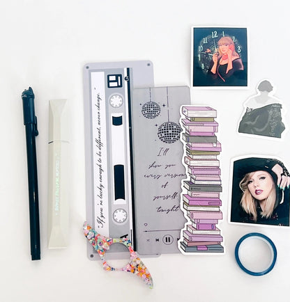 Music Lover Reading Kit – Book Annotation &amp; Stationery Set for Pop Culture Fans - Curated Kit Co