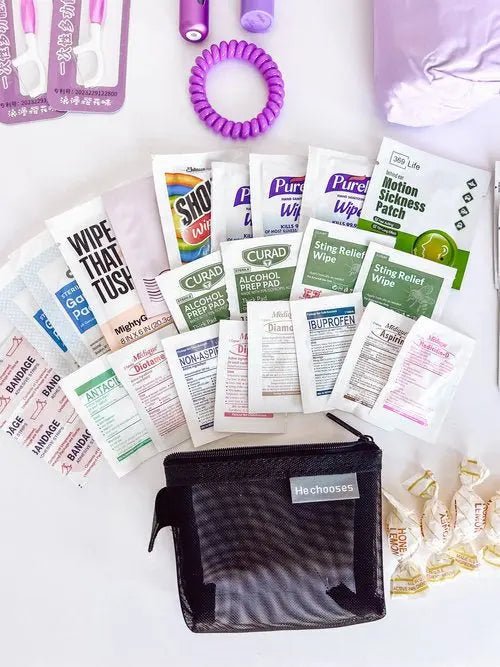 Premium Car Kit – Deluxe Emergency & Personal Care Organizer for Your Vehicle - Curated Kit Co