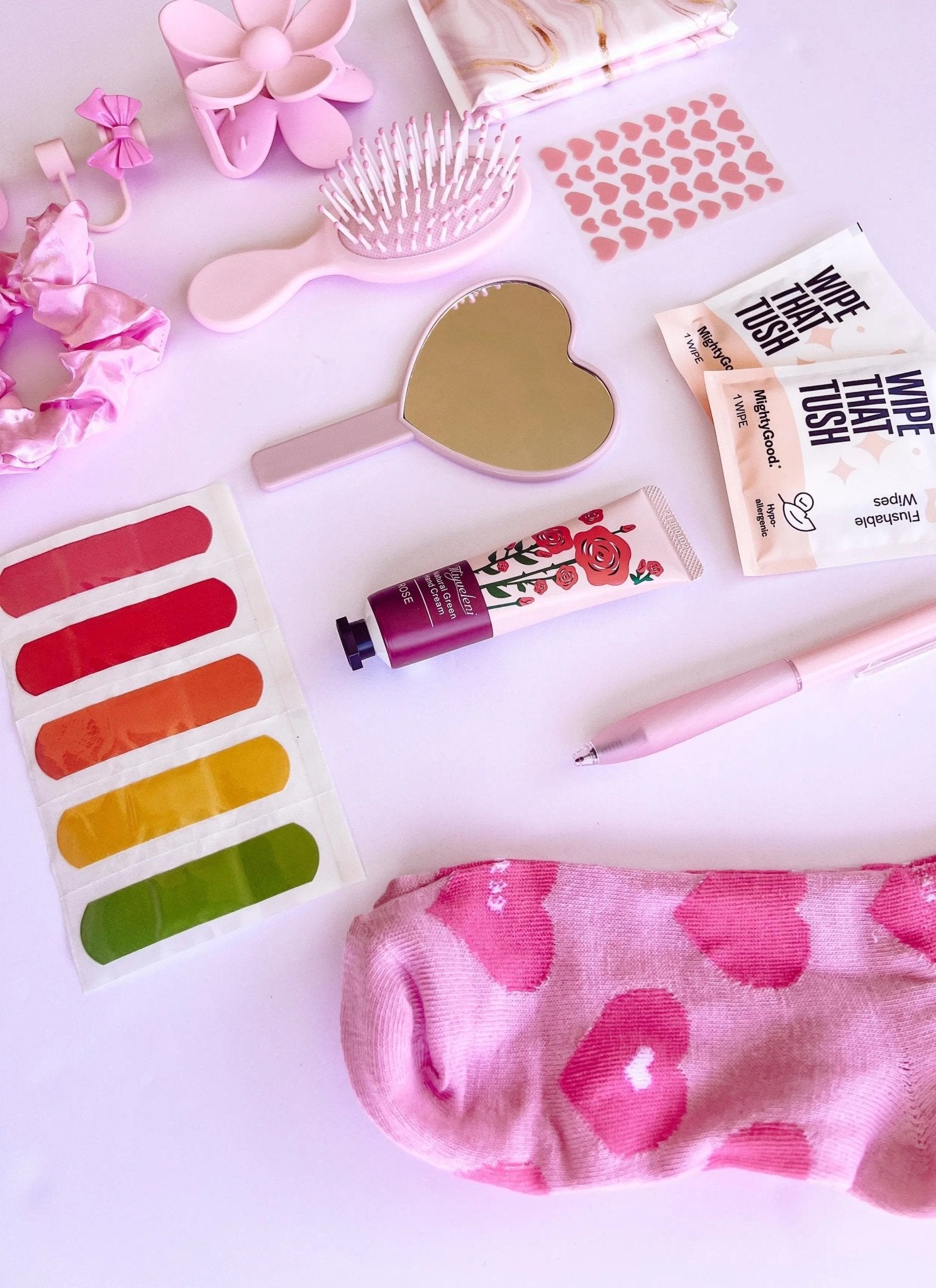 School Emergency Kit for Girls – The Teen Kit in Pink - Curated Kit Co