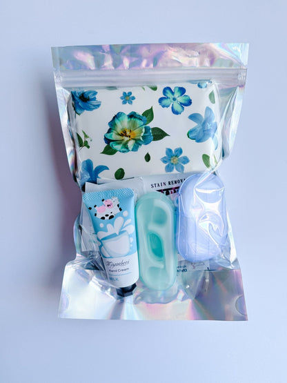Travel Car Essentials Refill Kit – Hygiene & First Aid Restock Bundle - Curated Kit Co